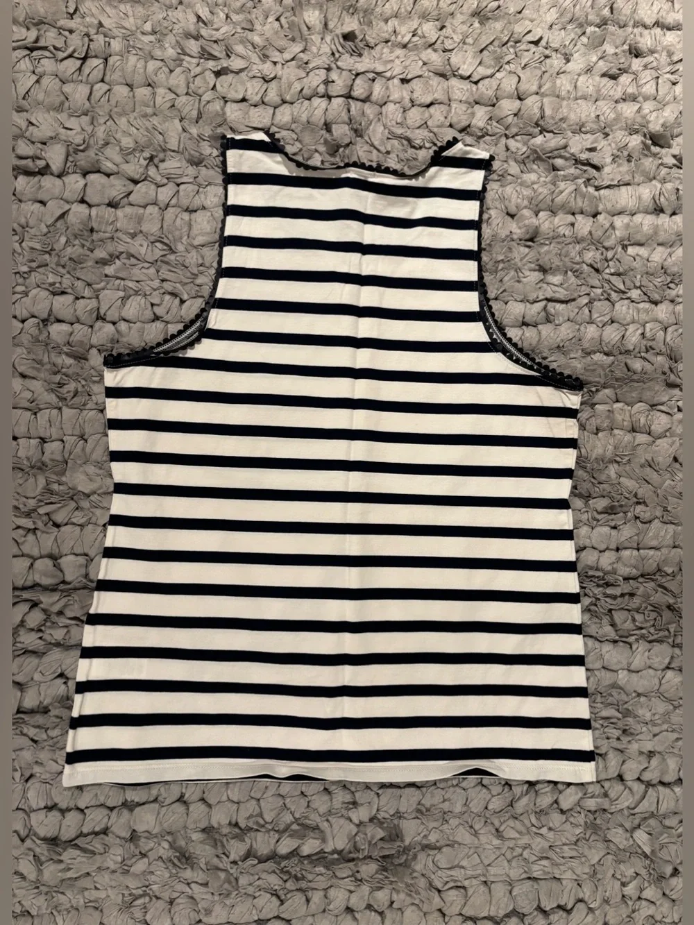 Bundle of J Crew Scalloped Detail 100% Cotton Tank Tops